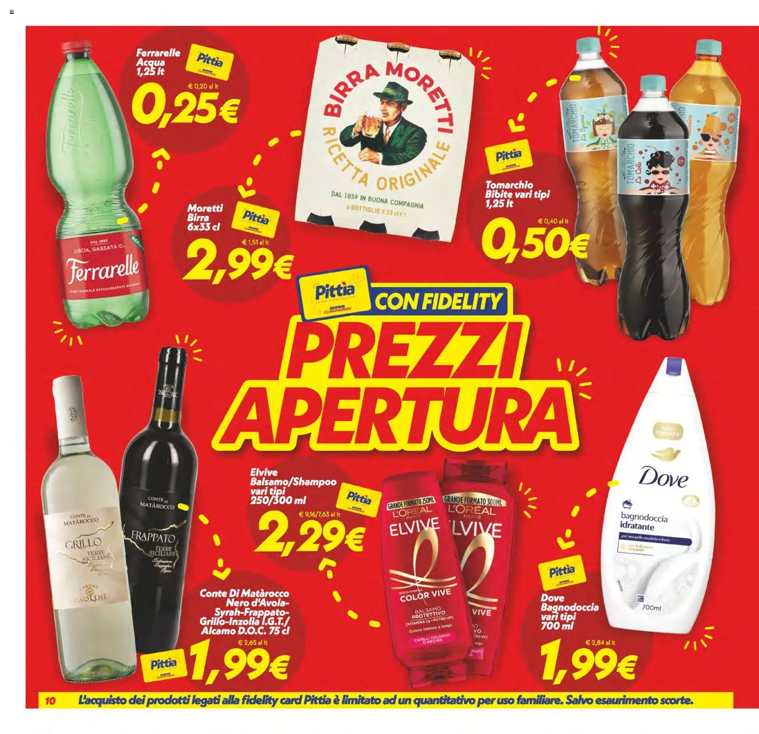 Volantino SuperConveniente del 23.01.2026 | Pagina: 10 | Prodotti: Birra, Acqua, Bibite, Ferrarelle