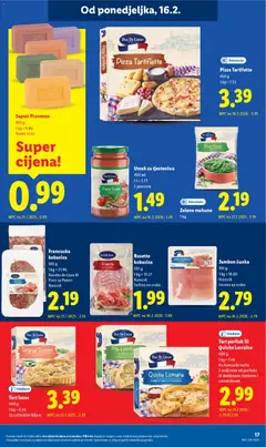 Katalog Lidl - Pregled kataloga iz trgovine Lidl, vrijedi od 16.02.2026 | Stranica: 17