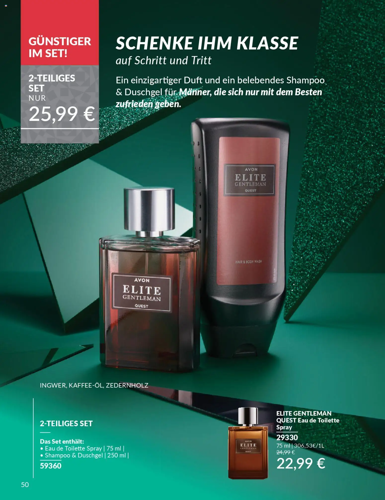 Avon - Black Friday – gültig ab 01.11.2025 | Seite: 52 | Produkte: Toilette, Duft, Shampoo, Duschgel