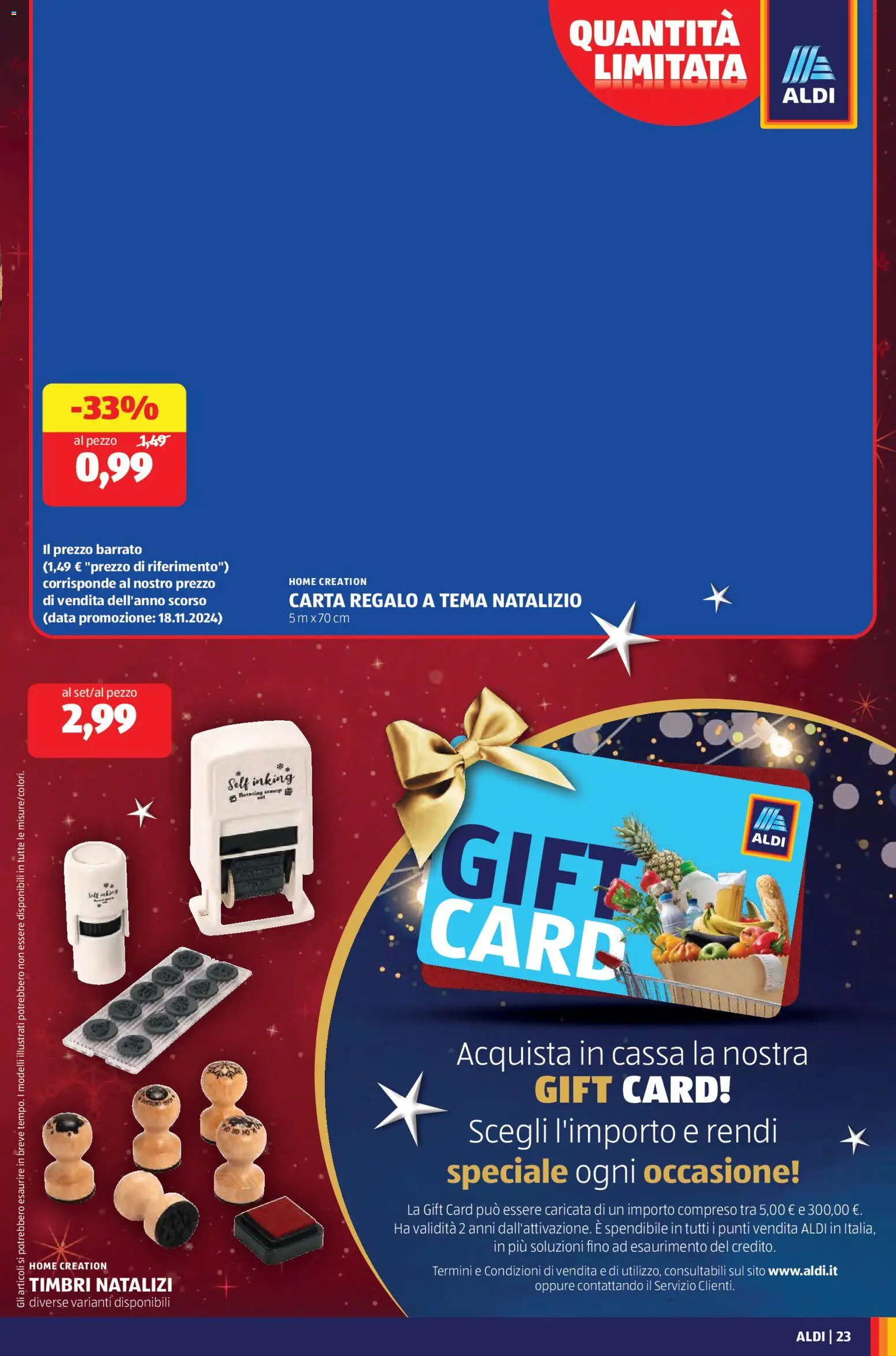 Volantino Aldi del 17.11.2025 | Pagina: 25 | Prodotti: Data