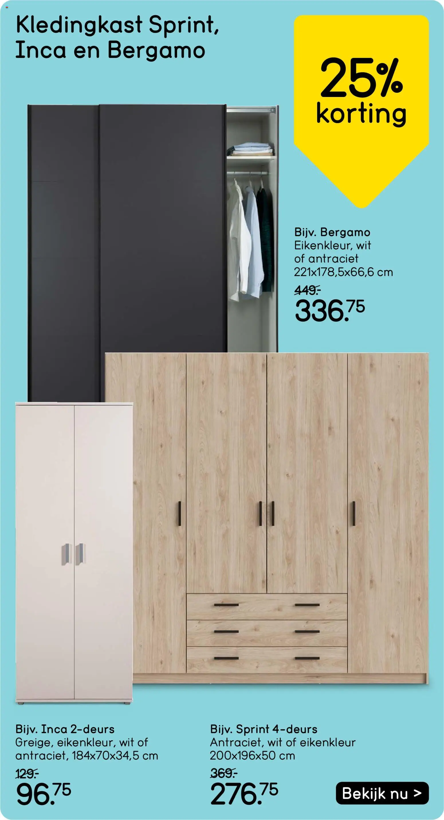 {H1} | Pagina: 5 | Producten: Kledingkast