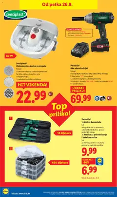 Lidl katalog | vrijedi od 22.09.2025 | Stranica: 76 | Proizvodi: Alat, Odvijač, Parkside