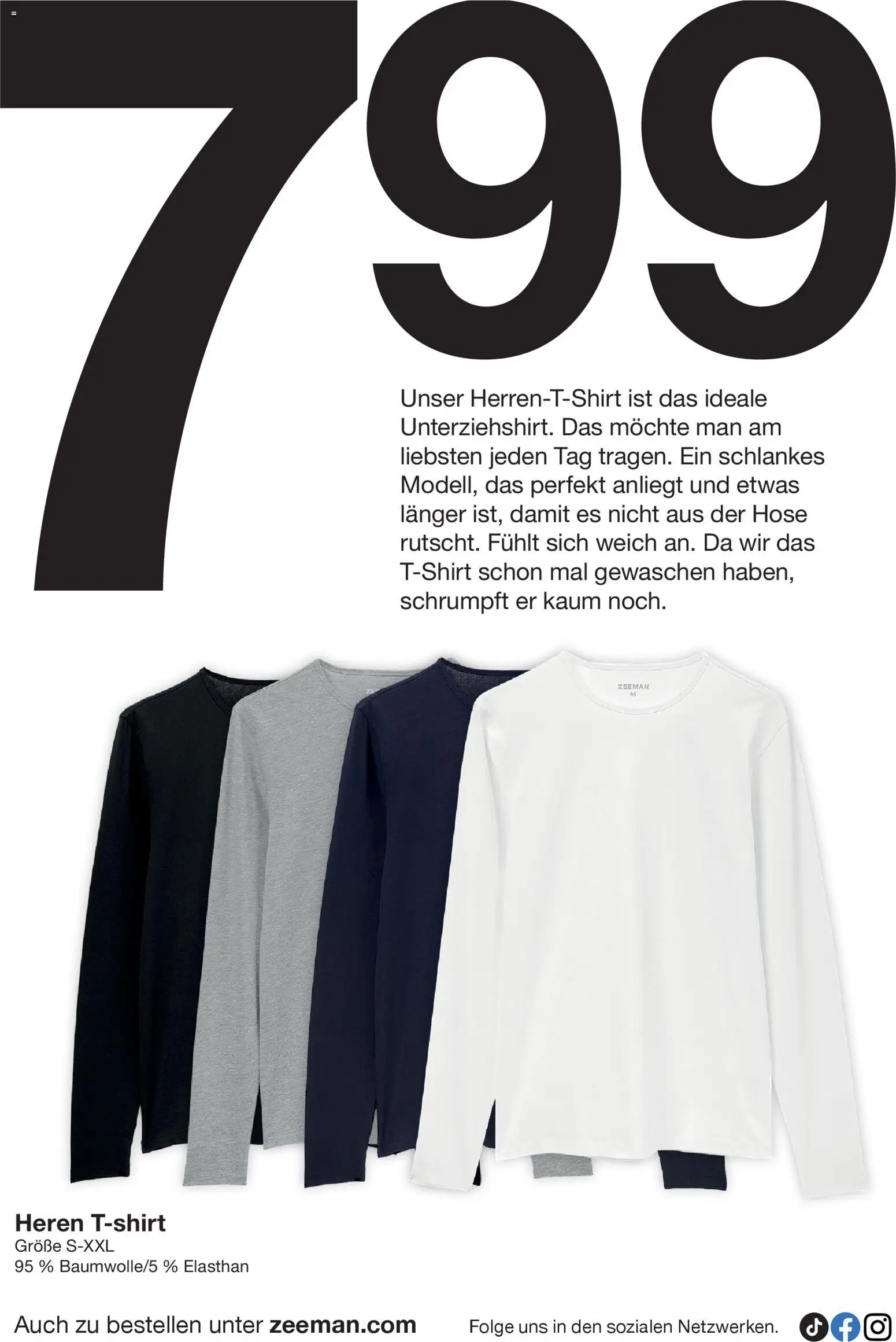 Zeeman Prospekt 	 – gültig ab 31.01.2026 | Seite: 14 | Produkte: Hose