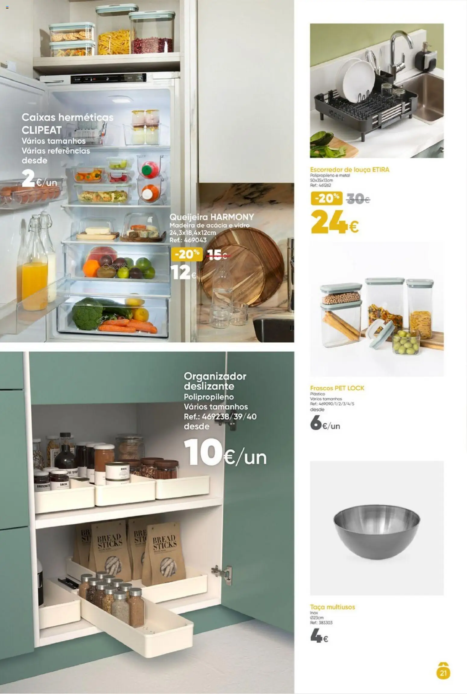 Hôma Catálogo │ válido de 13.02.2026 | Página: 21 | Produtos: Escorredor, Organizador