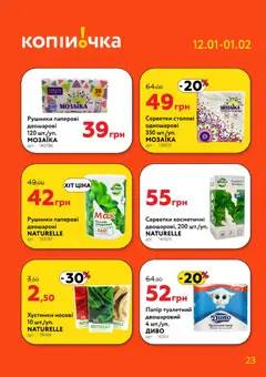 Копійочка акції дійснийкції з 12.01.2026 | Сторінка: 23