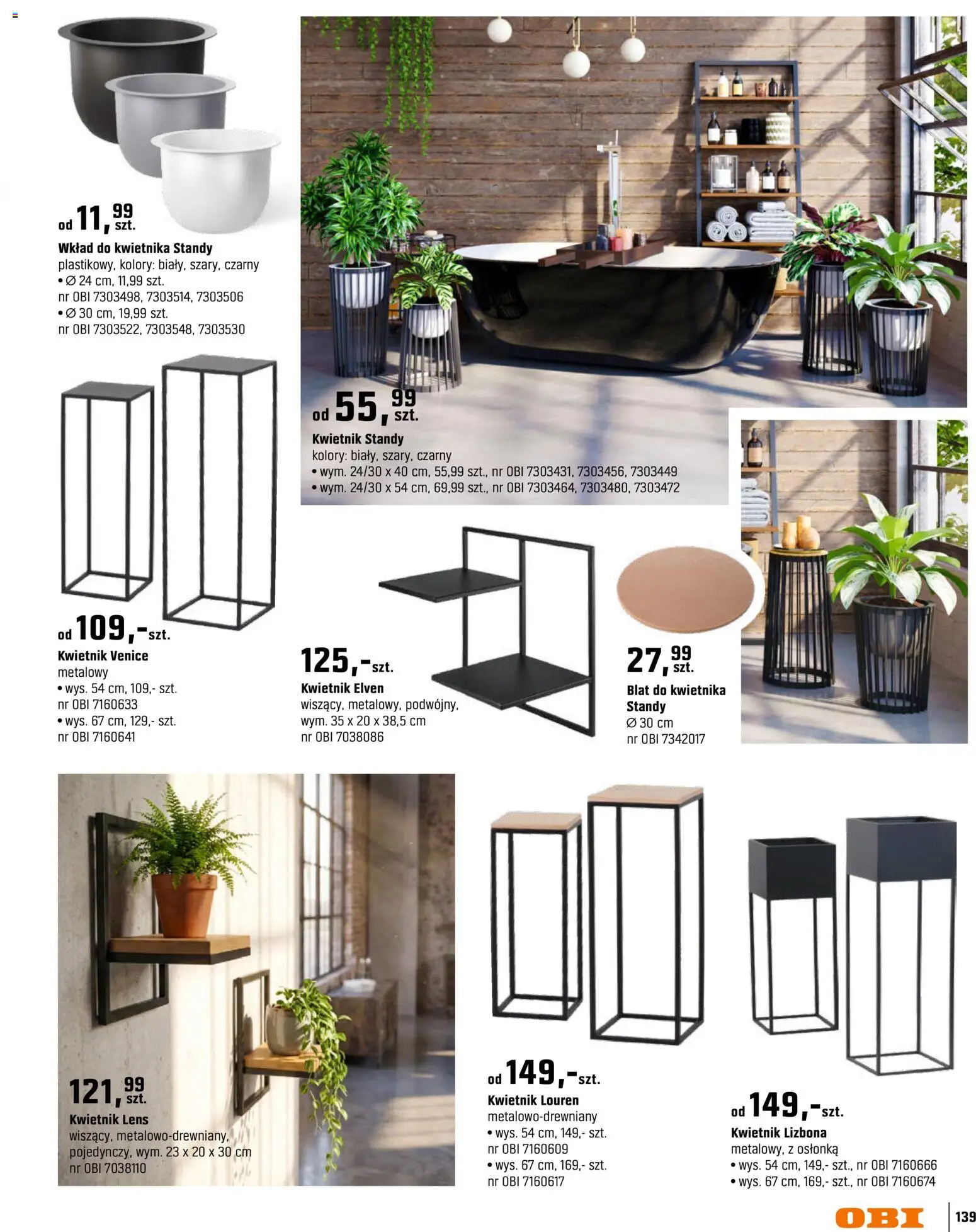 OBI gazetka - Ogród od 11.03.2026 | Strona: 139