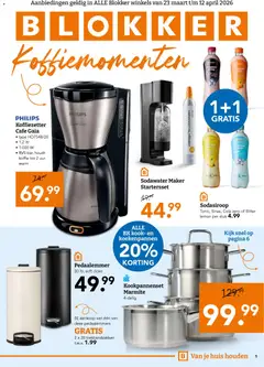 Blokker folder - Voorbeeld van een folder van Blokker, geldig van 23.03.2026