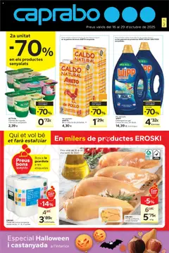 Vista previa Caprabo folleto válido desde el 16.10.2025