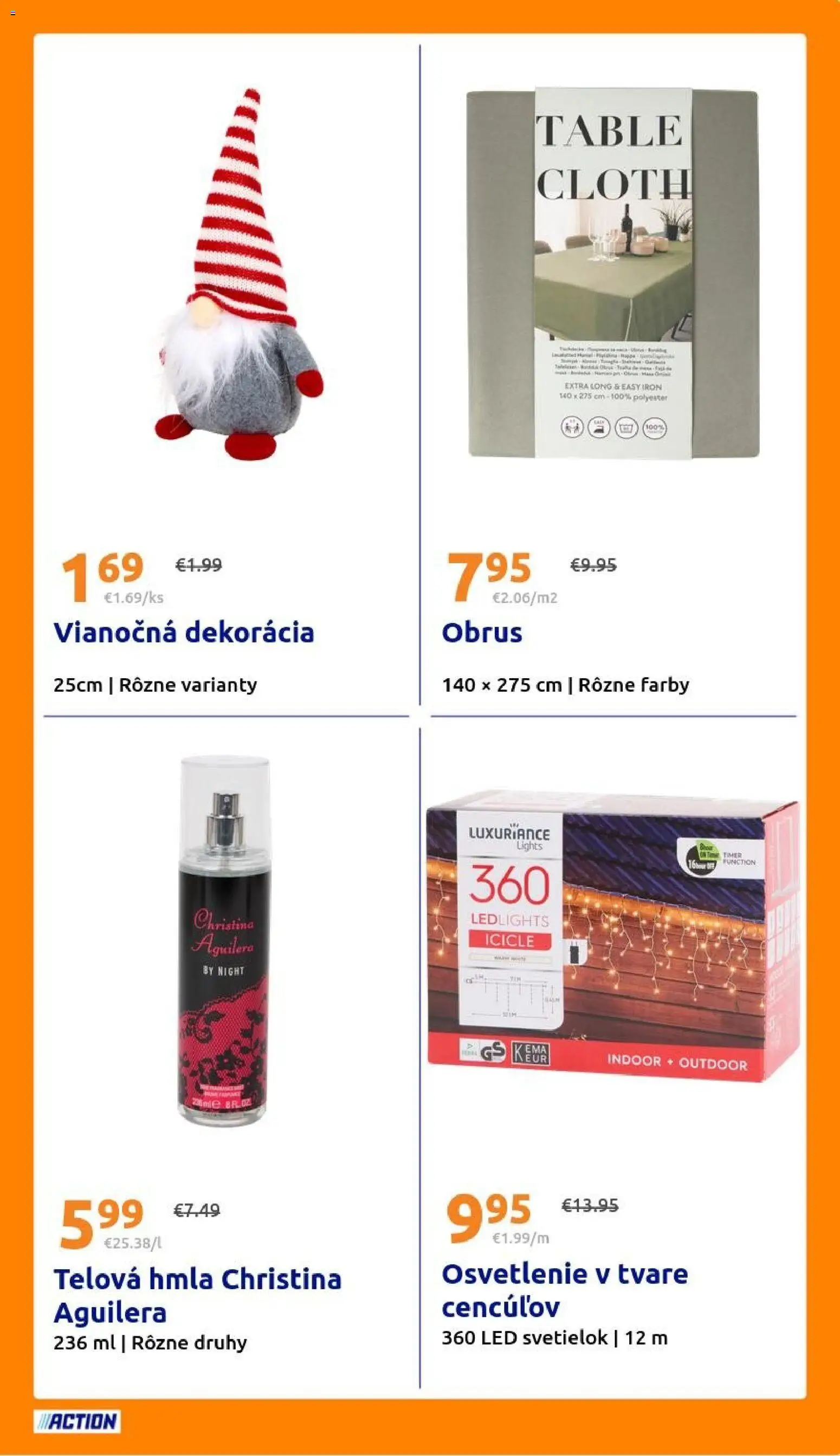 Nové Action akcie – leták je platný od 10.12.2025 | Strana: 29 | Produkty: Osvetlenie, Led