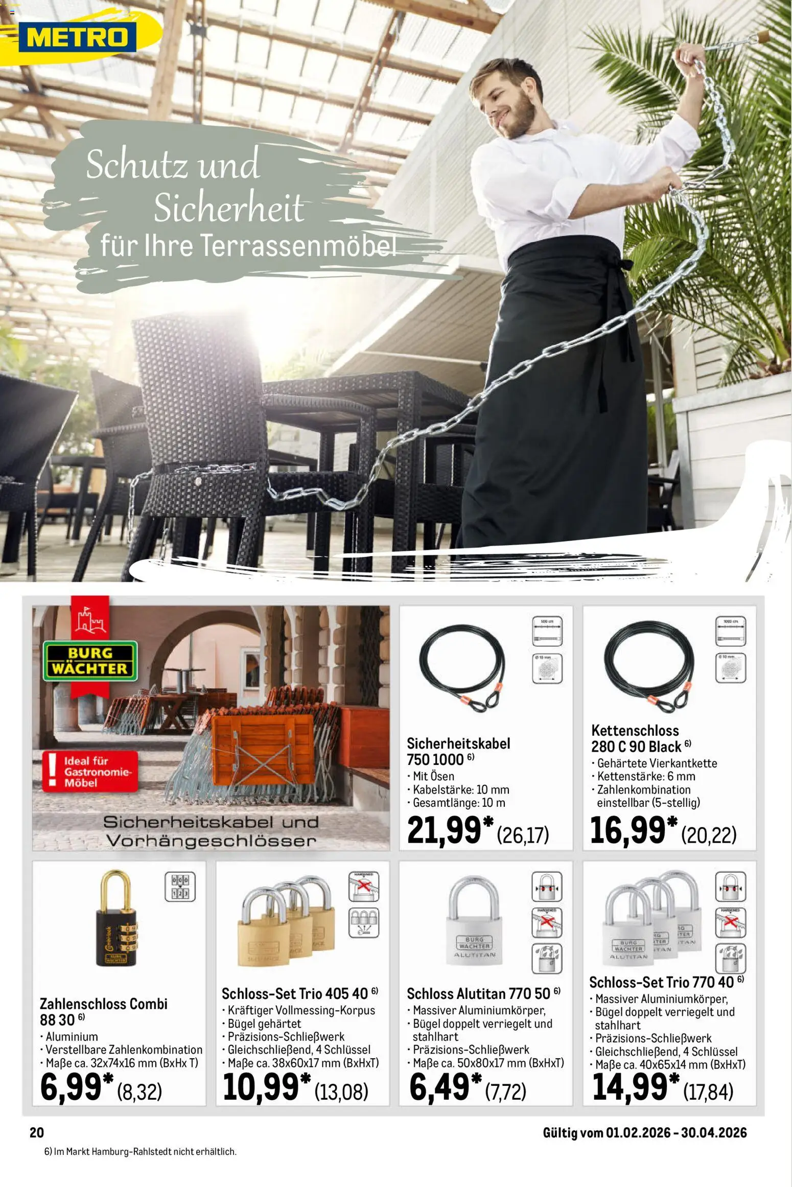 Metro Outdoor für Profis – gültig ab 01.02.2026 | Seite: 20