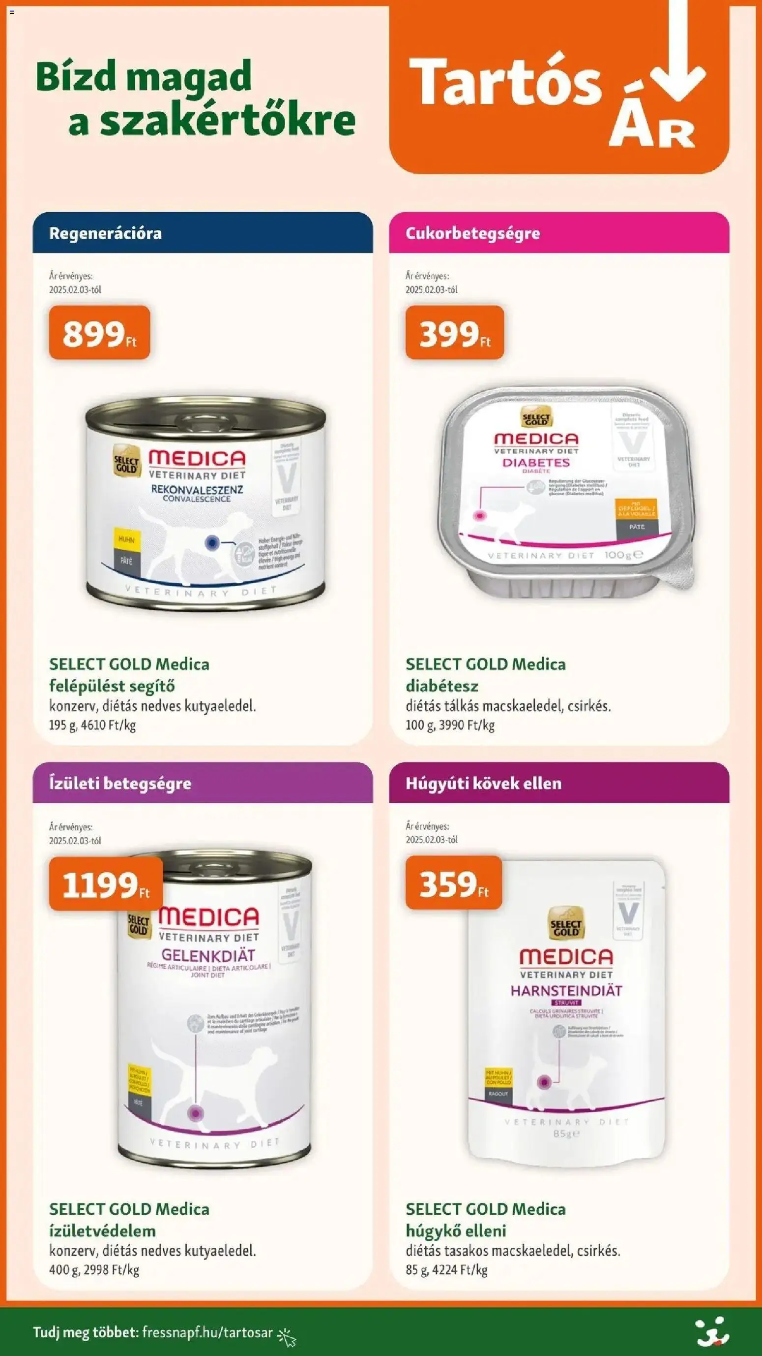 Fressnapf akciós ujság - amely érvényes a következő dátumtól: 09.04.2026 | Oldal: 5
