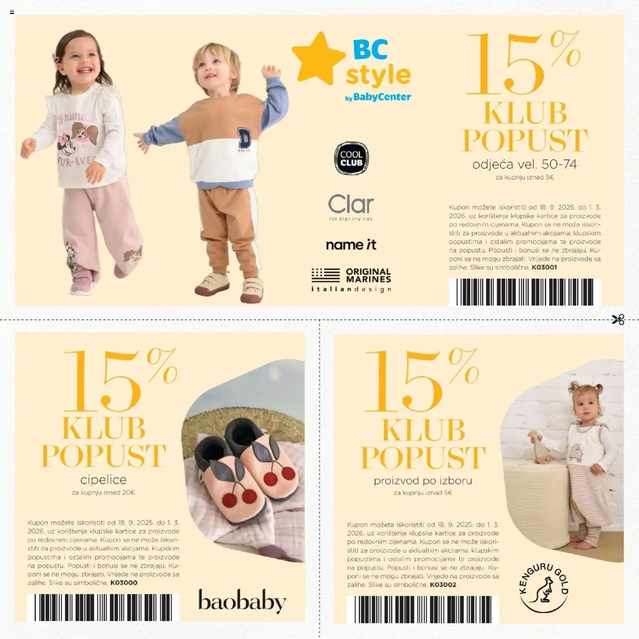 Baby Center katalog | vrijedi od 18.09.2025 | Stranica: 47 | Proizvodi: Odjeća