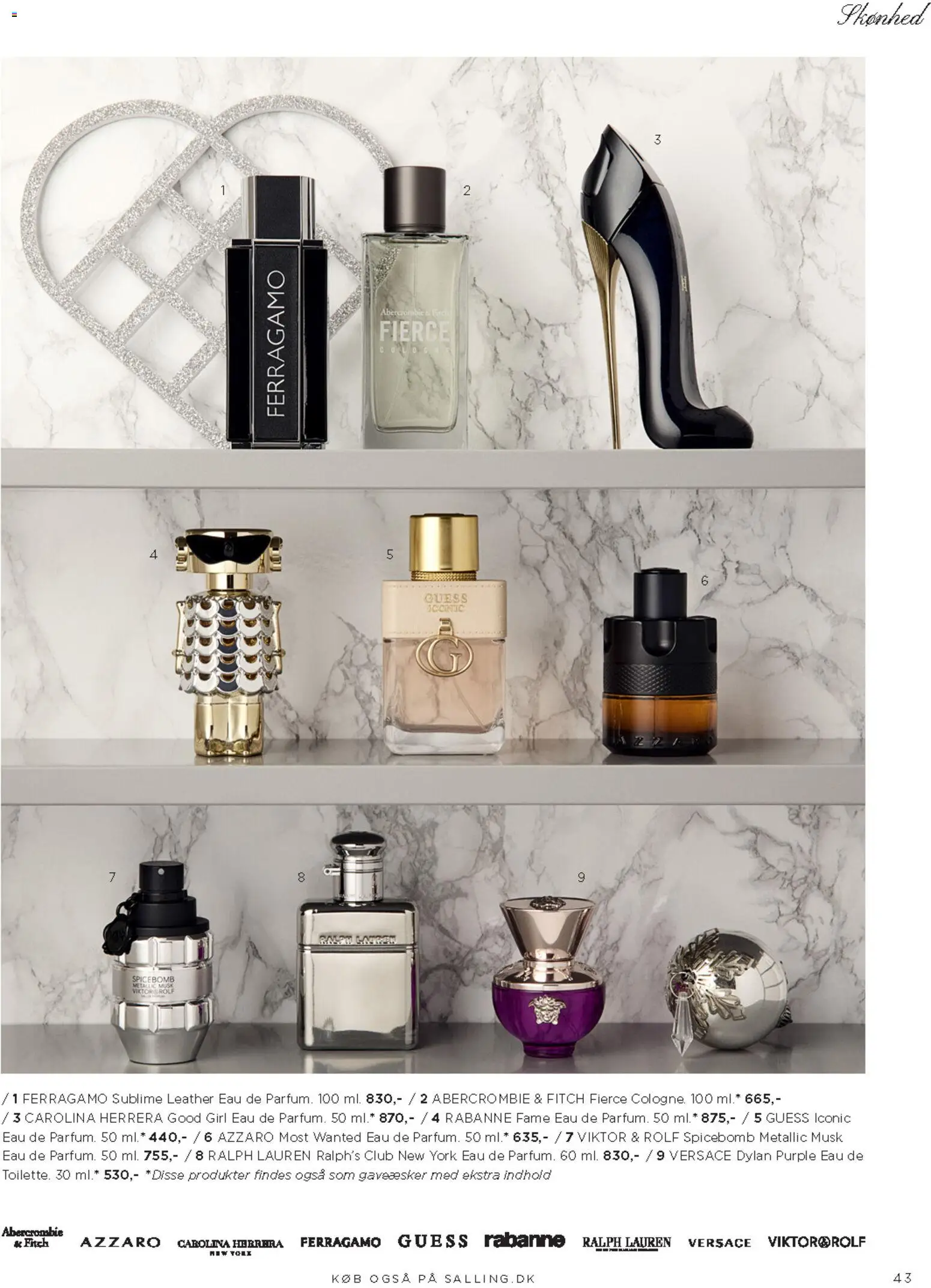 Salling tilbudsavis – gyldig fra 01.11.2025 | Side: 43 | Produkter: Parfume, Eau de toilette