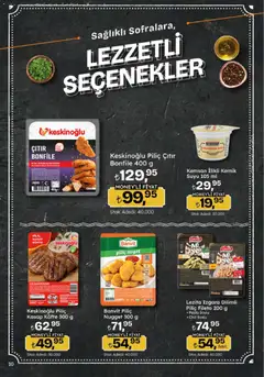 23.10.2025 tarihinden itibaren geçerli olan Migros kataloğu önizlemesi | Sayfa: 10 | Ürünler: Piliç