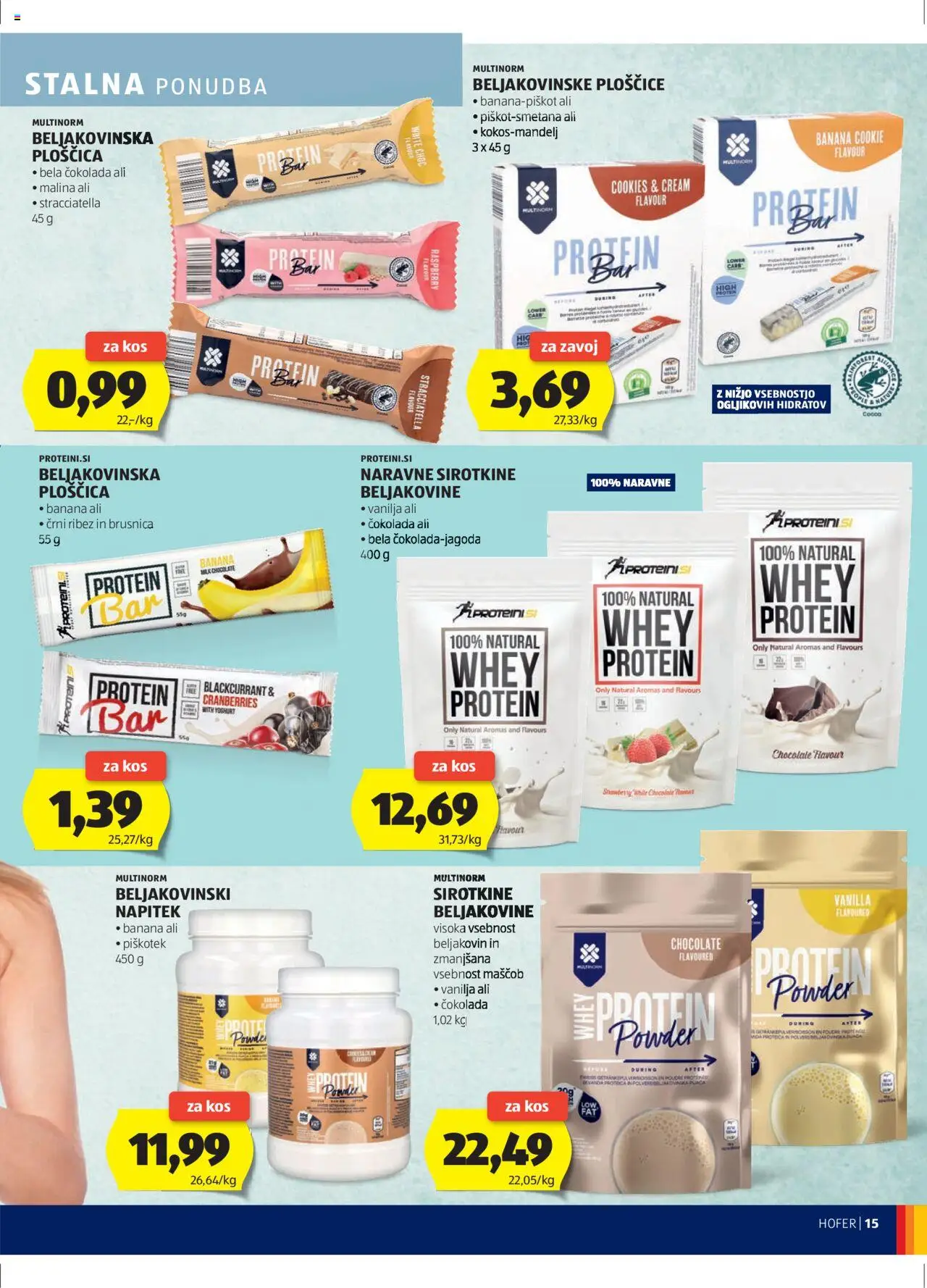 Hofer SI katalog | vrijedi od 28.08.2025 | Stranica: 15 | Proizvodi: Ribež, Čokolada, Brusnica