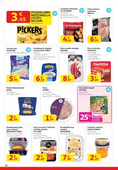 Vista previa Alcampo -  Canarias válido desde el 29.01.2026 | Página: 10 | Productos: Jamón serrano, Ensaladilla, Pizza, Arroz