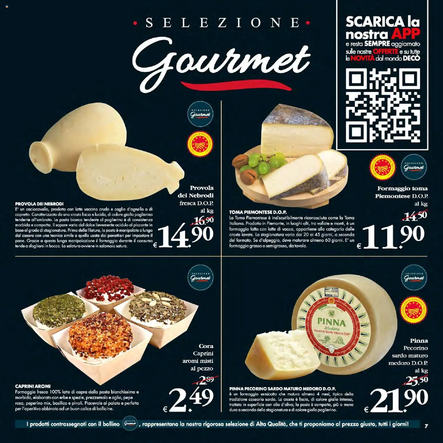 Volantino Decò del 13.01.2026 | Pagina: 7 | Prodotti: Olio, Pasta, Basilico, Provola