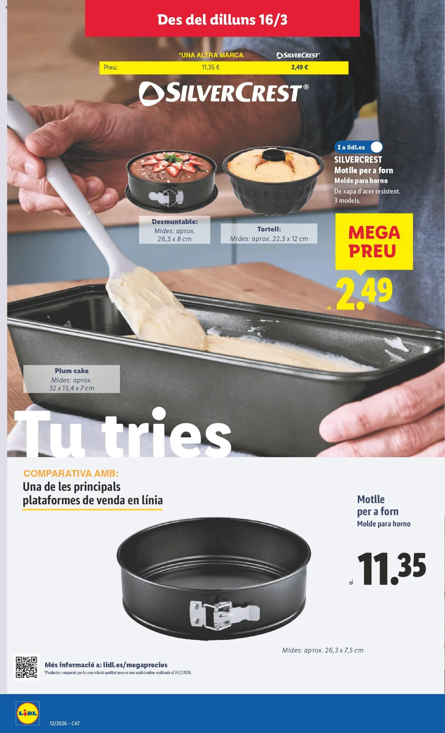 Lidl folleto de bazar │ válido desde el 16.03.2026 | Página: 6 | Productos: Horno