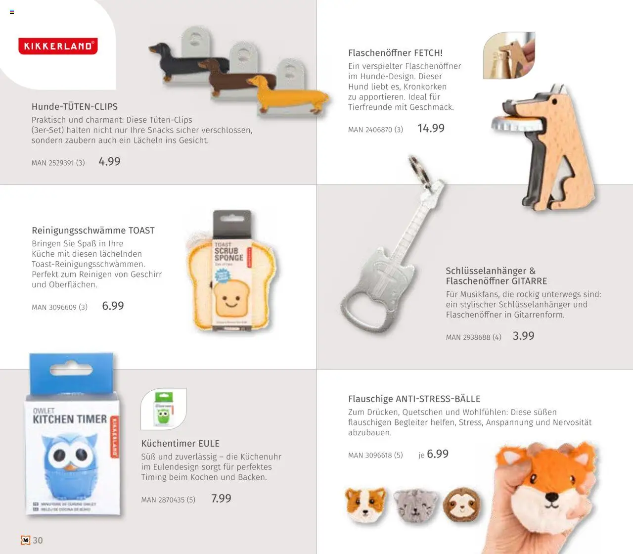 Müller Haushaltskatalog – gültig ab 03.10.2025 | Seite: 30 | Produkte: Toast, Küche