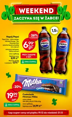 Pogląd oferty "Żabka Gazetka - Weekendowe promocje" - ważna od 19.12.2025