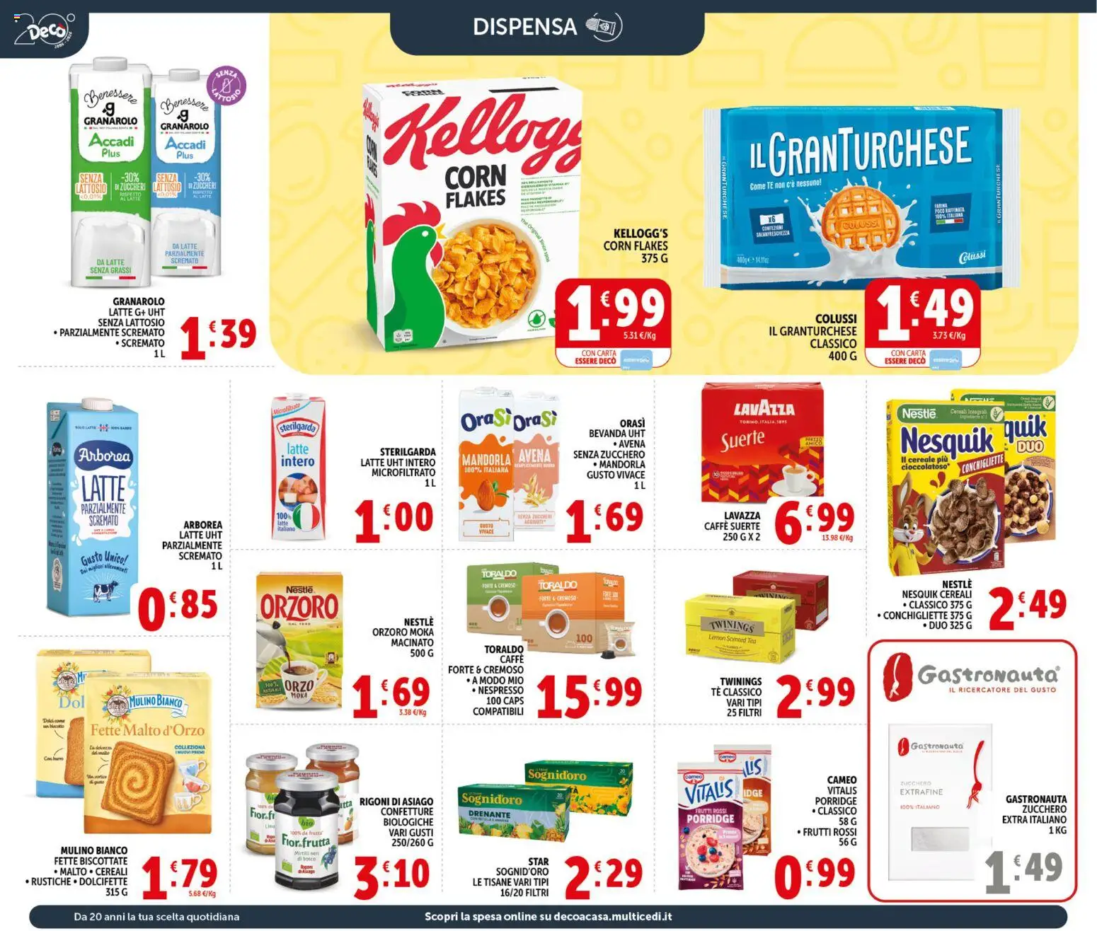 Volantino Decò del 21.04.2026 | Pagina: 10 | Prodotti: Tè, Frutta, The, Macinato