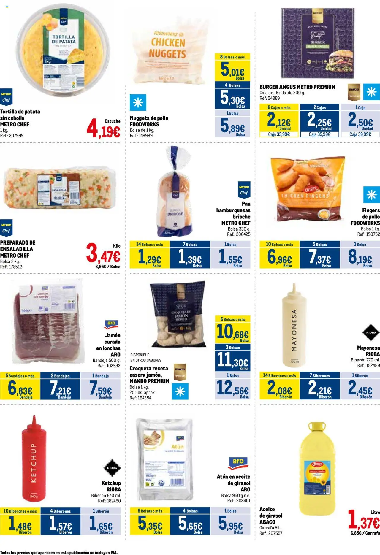 Makro - Fiestas San Lorenzo Valladolid │ válido desde el 19.08.2025 | Página: 2 | Productos: Aceite, Bolsa, Bandeja, Nuggets