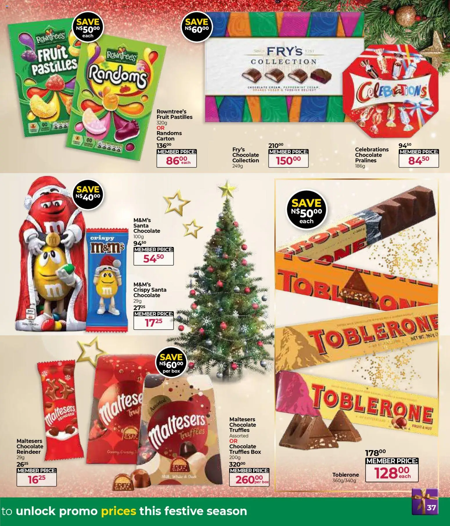 New Dis-Chem catalogue – valid from 29.10.2025 | Page: 37 | Products: Box, Chocolate, Fruit, Fry's