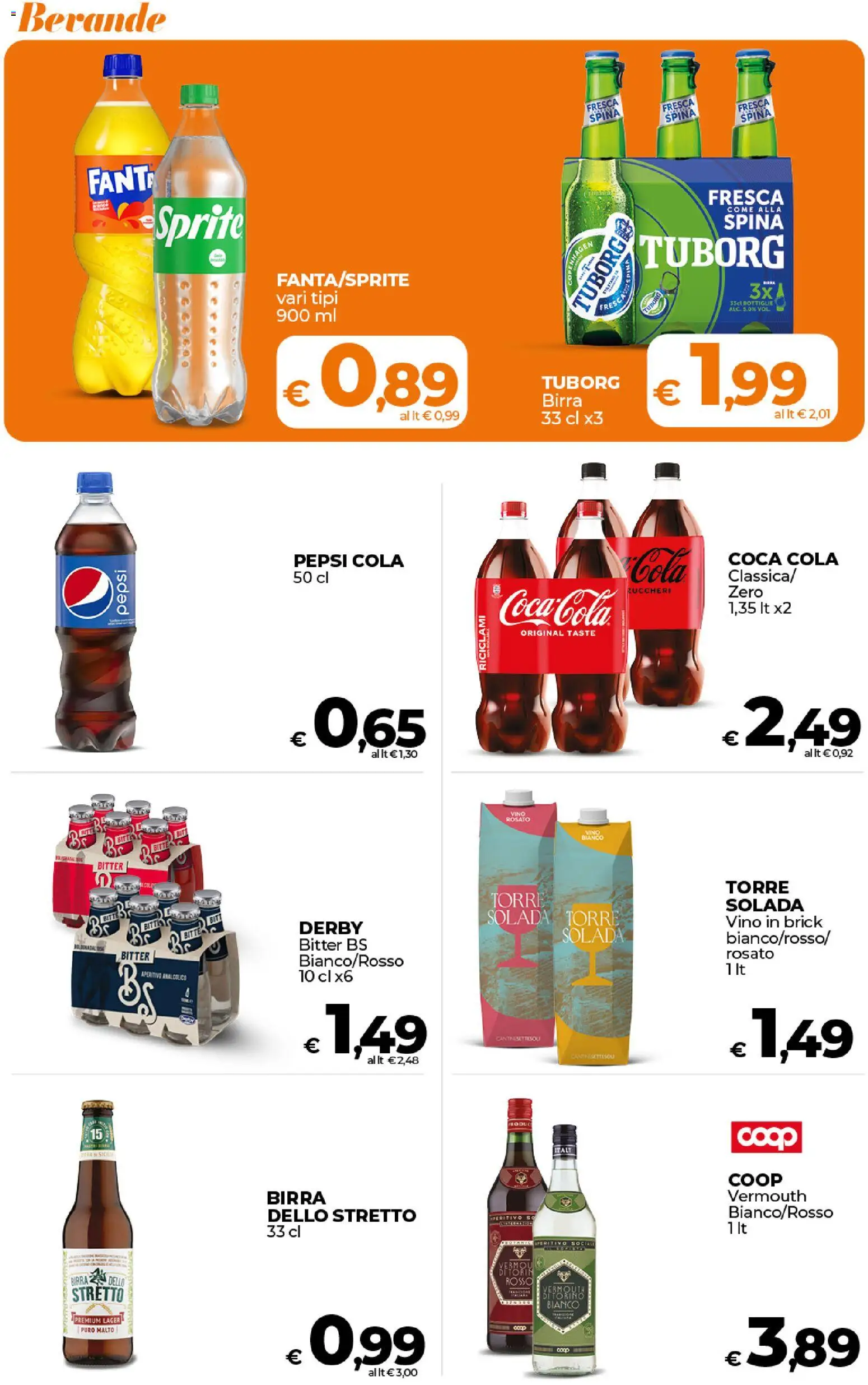 Volantino Ipercoop del 27.01.2026 | Pagina: 41 | Prodotti: Birra, Vino, Coca Cola, Aperitivo