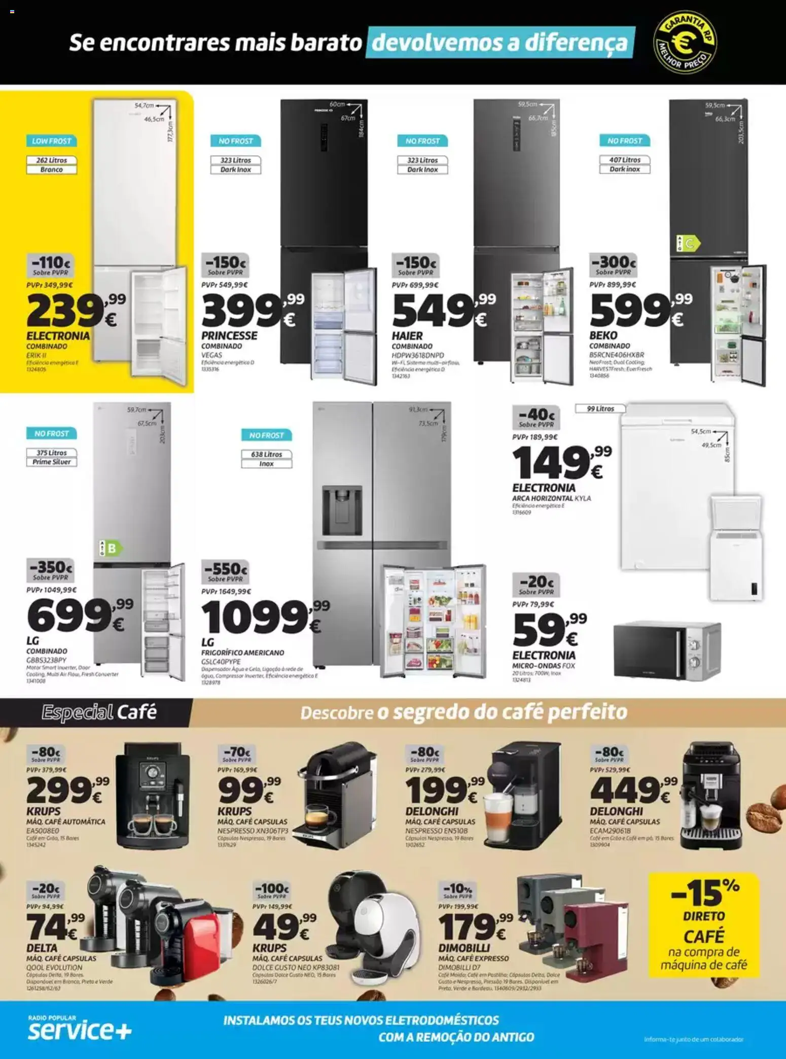 Radio Popular folheto │ válido de 07.04.2026 | Página: 2 | Produtos: Rádio, Cabo, Microondas, Compressor