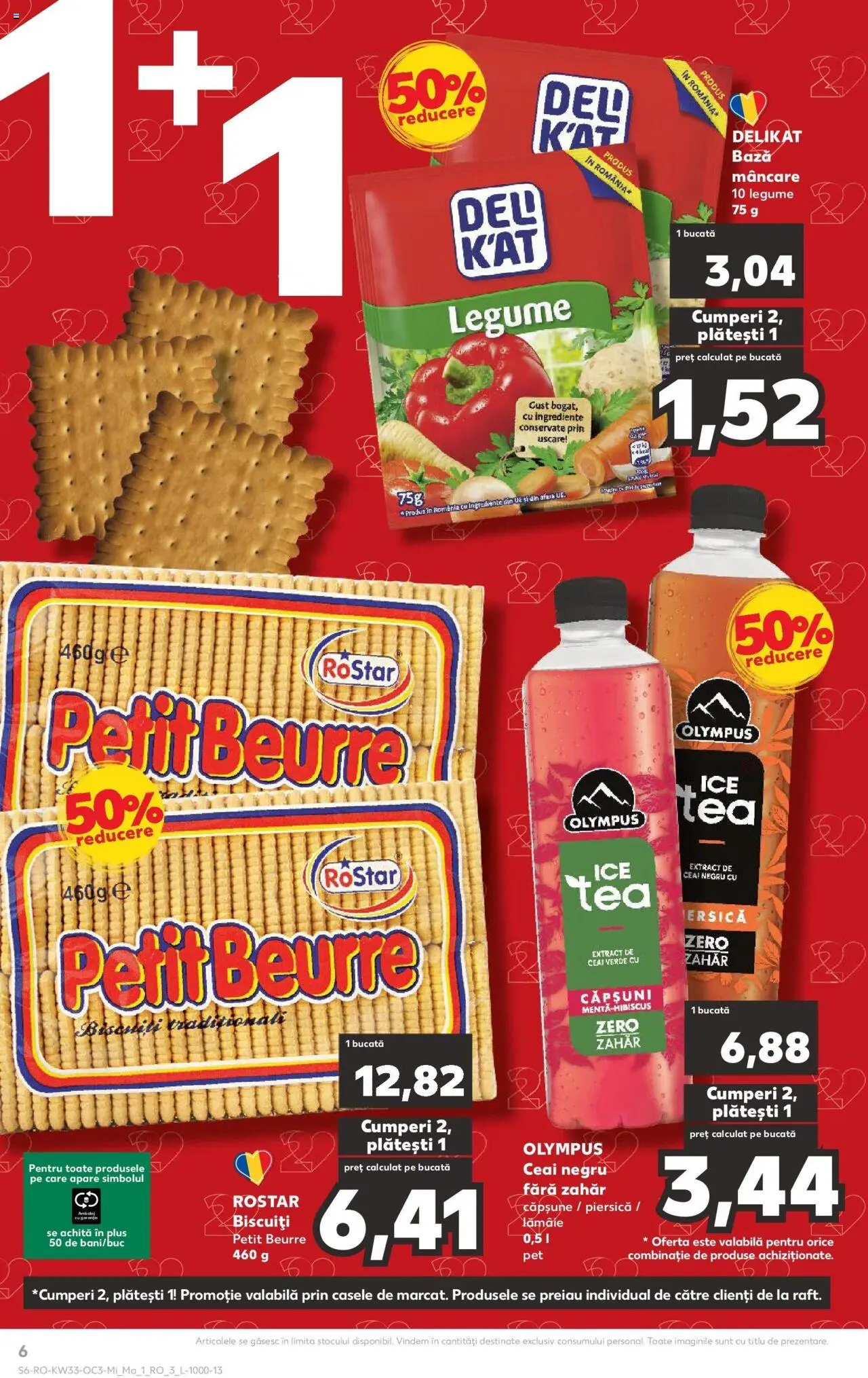 Catalog Kaufland - Satu Mare – valabil de la 13.08.2025 | Pagină: 6 | Produse: Ceai, Biscuiți, Zahăr, Lămâie