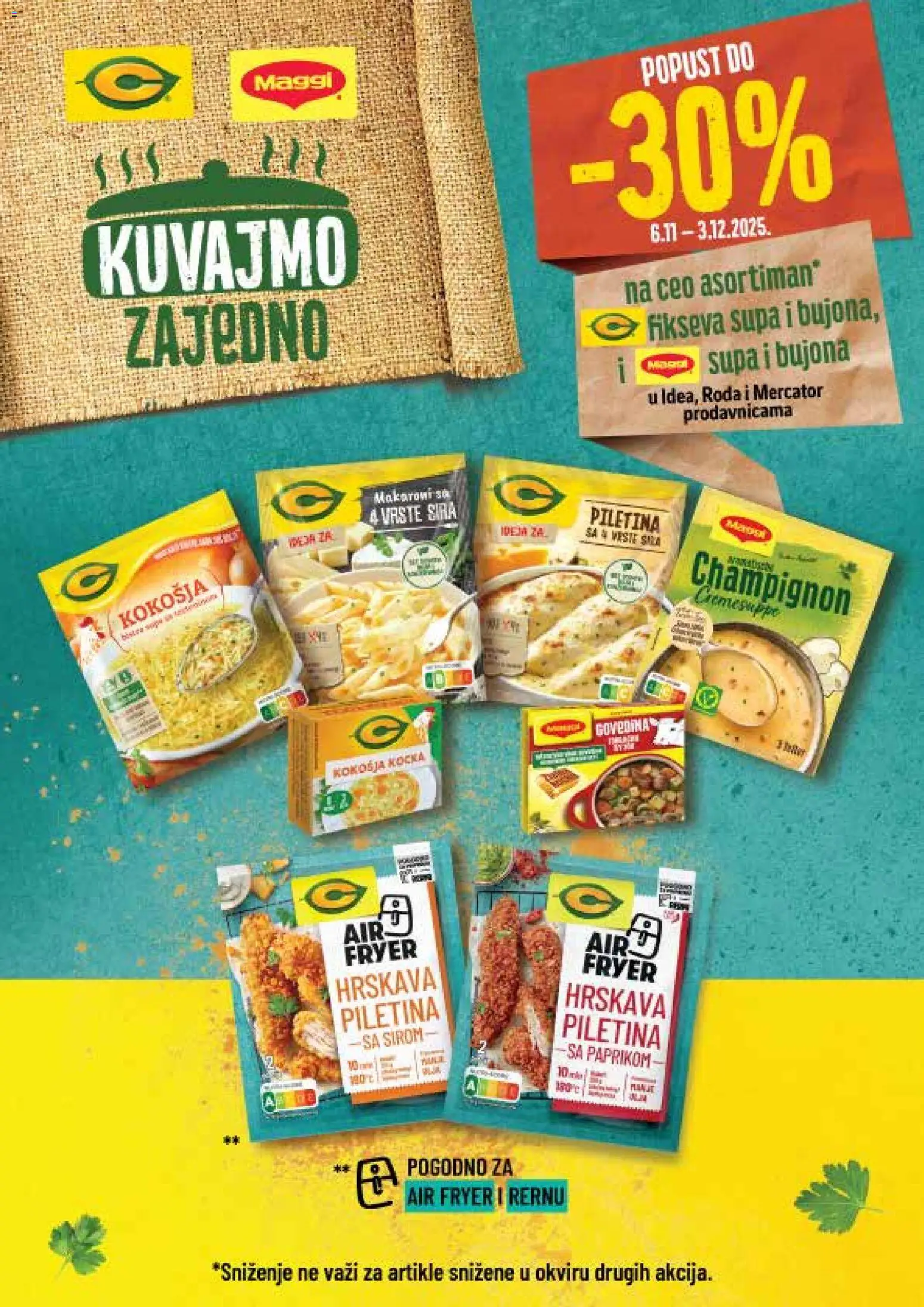 Roda katalog - važi od 13.11.2025 | Strana: 32 | Proizvode: Govedina, Piletina