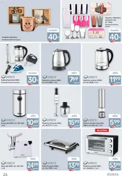 NORFA leidinys galioja nuo 05.03.2026 | Puslapis: 24 | Prekių: Malūnėlis, Orkaitė, Grilis, Virdulys