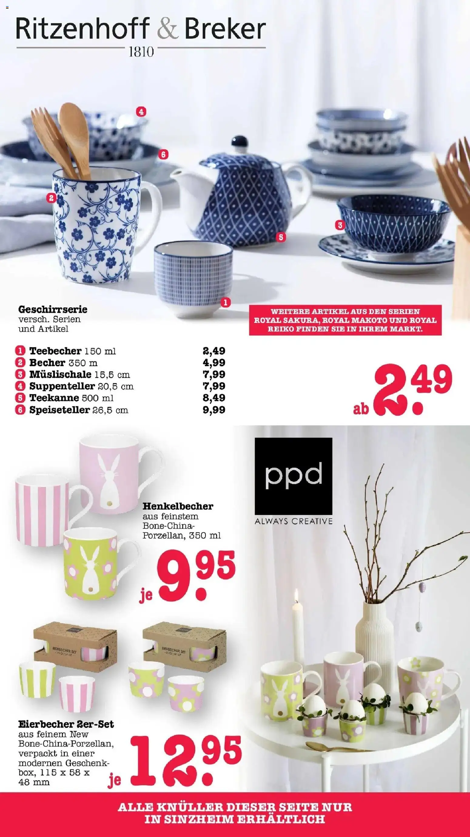 E center Prospekt Sinzheim	 – gültig ab 23.03.2026 | Seite: 64 | Produkte: Teekanne