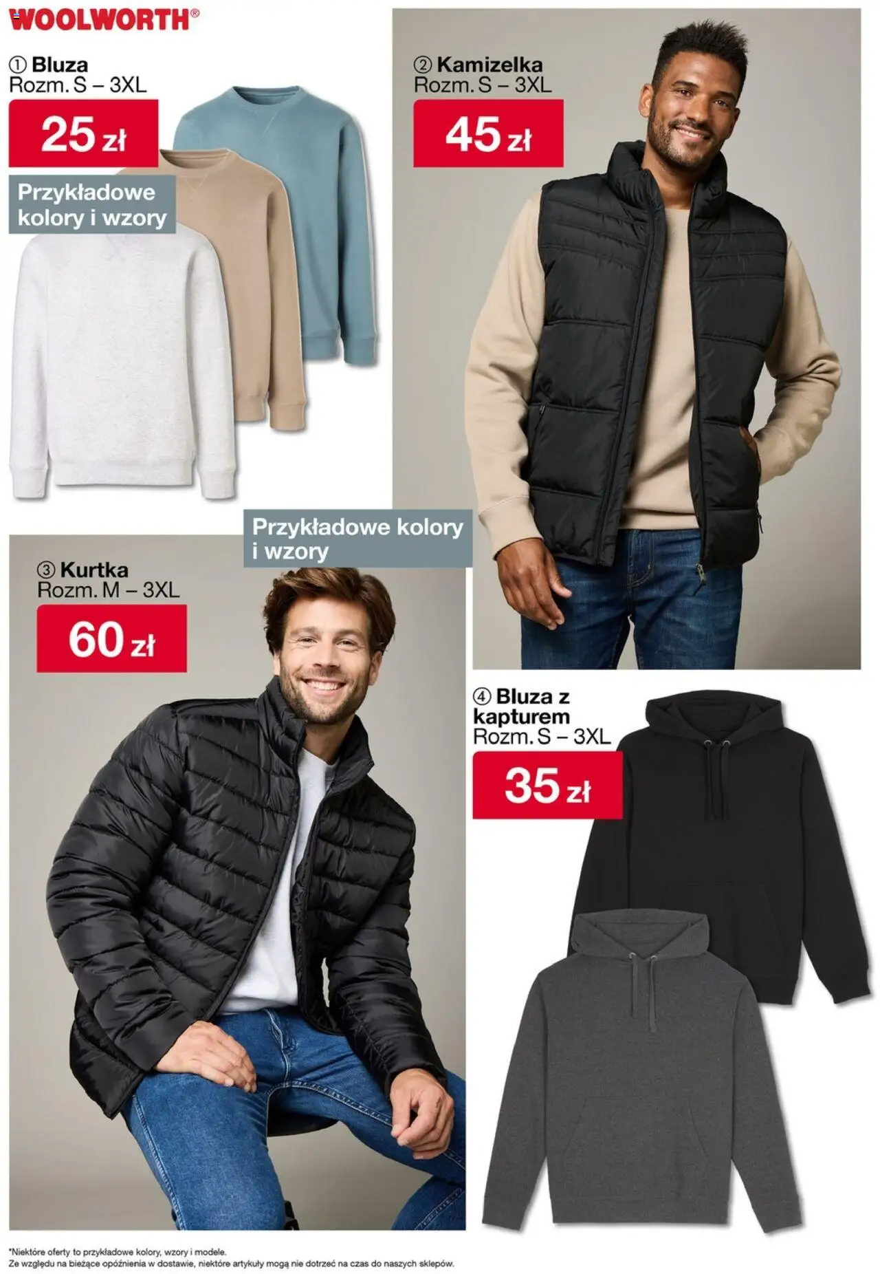 Woolworth Gazetka od 12.09.2025 | Strona: 14 | Produkty: Bluza z kapturem, Kamizelka, Kurtka
