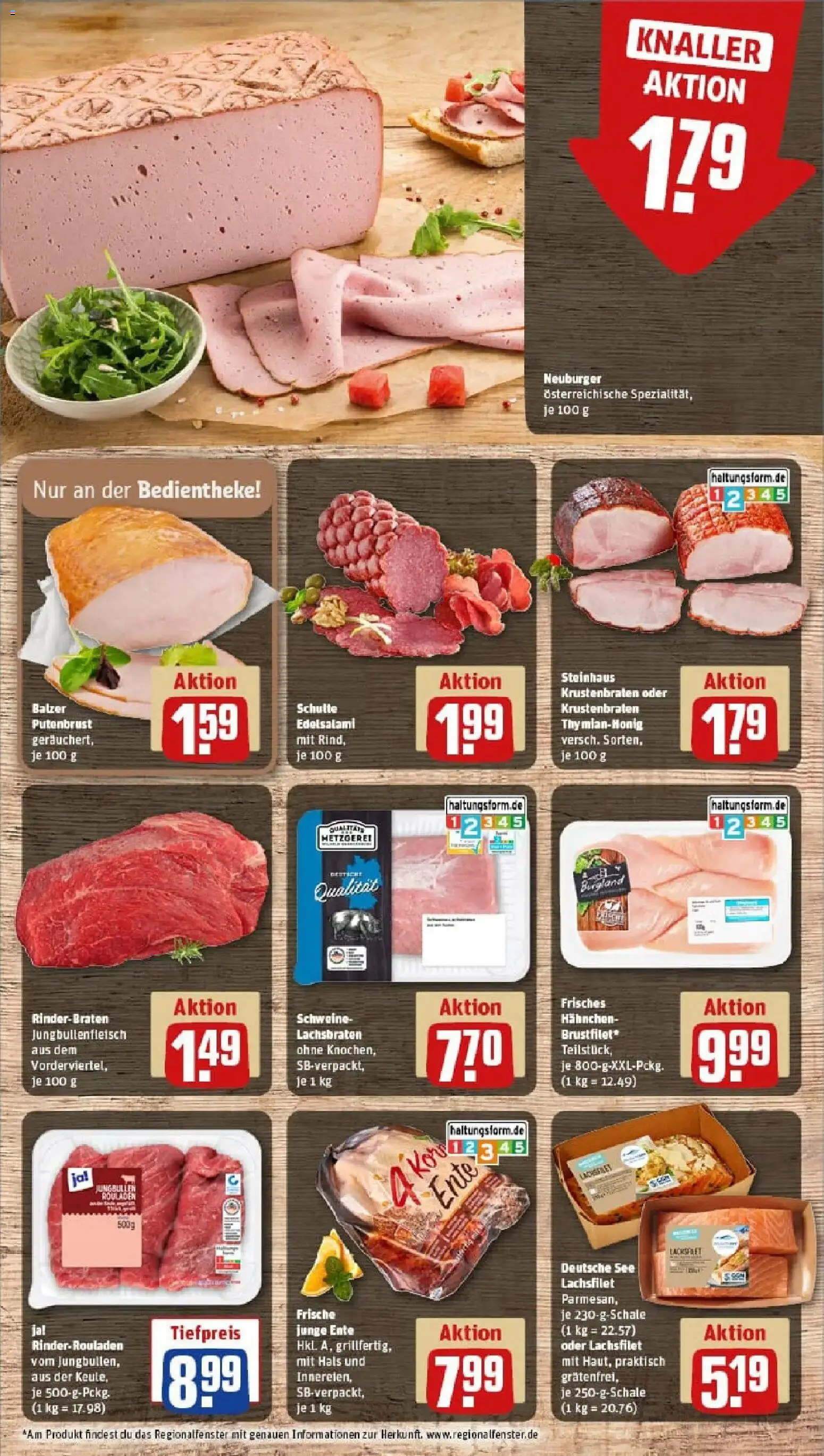 Rewe prospekt Bremen/Radio Bremen	 – gültig ab 22.12.2025 | Seite: 10 | Produkte: Rinderrouladen, Rinderbraten, Hahnchen, Krustenbraten