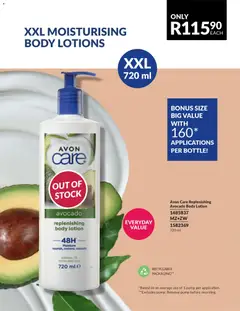 Avon specials catalogue – valid from 01.03.2026 | Page: 133 | Products: Stock, Lotion