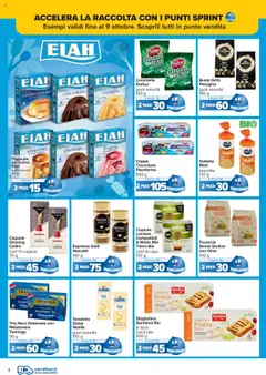 Volantino Carrefour del 15.09.2025 | Pagina: 8 | Prodotti: Caramelle, Focaccia, The, Mais