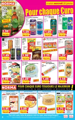 Norma - Prévisualisation de Norma catalogue valide à partir de 28.01.2026 | Page: 6 | Produits: Vodka, Goudale, Noix de coco, Tomates