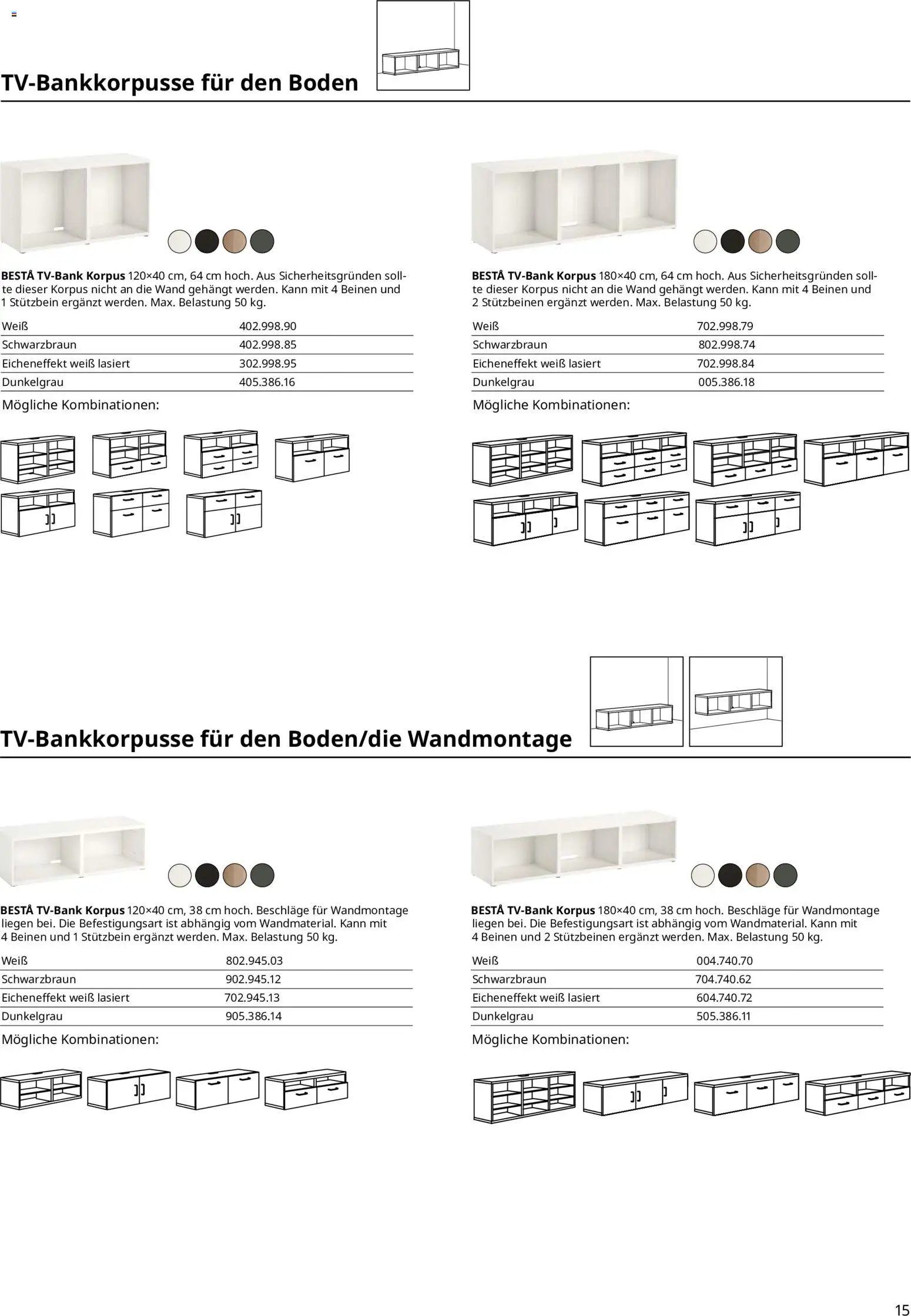 Ikea BESTÅ Kaufhilfe – gültig ab 02.01.2026 | Seite: 15