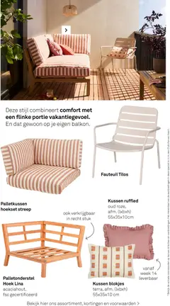 KARWEI folder - Tuin special - decoratief - Voorbeeld van een folder van KARWEI, geldig van 01.03.2026 | Pagina: 33 | Producten: Kussen, Fauteuil