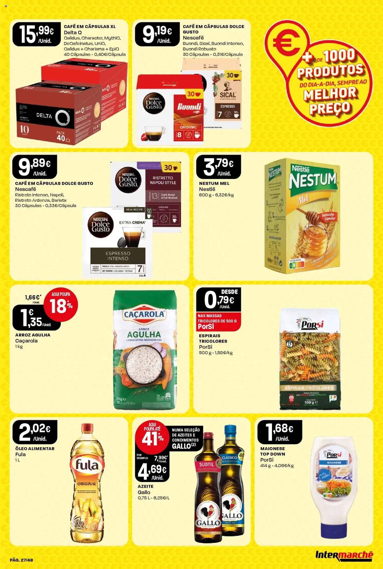 Intermarché folheto │ válido de 11.12.2025 | Página: 27 | Produtos: Top, Ferro, Capsulas dolce gusto, Dolce gusto