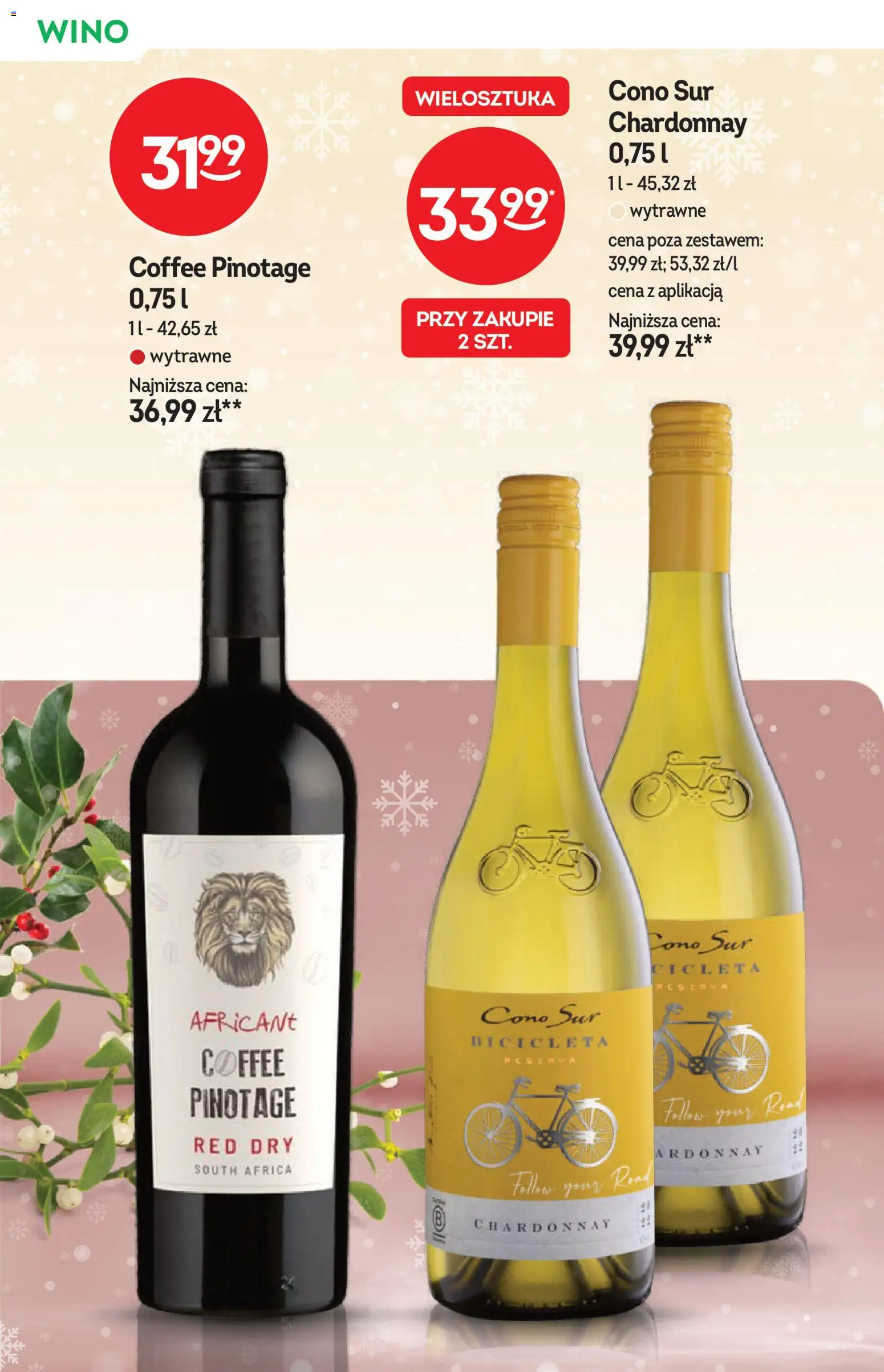 Żabka Gazetka - Katalog win od 10.12.2025 | Strona: 20 | Produkty: Chardonnay, Wino