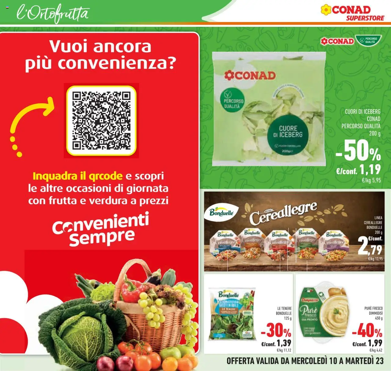 Volantino Conad del 10.09.2025 | Pagina: 10 | Prodotti: Frutta