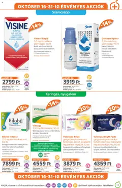 Alma Gyógyszertárak Akciós újság - amely érvényes a következő dátumtól: 01.10.2025 | Oldal: 13 | Termékek: Ginkgo biloba