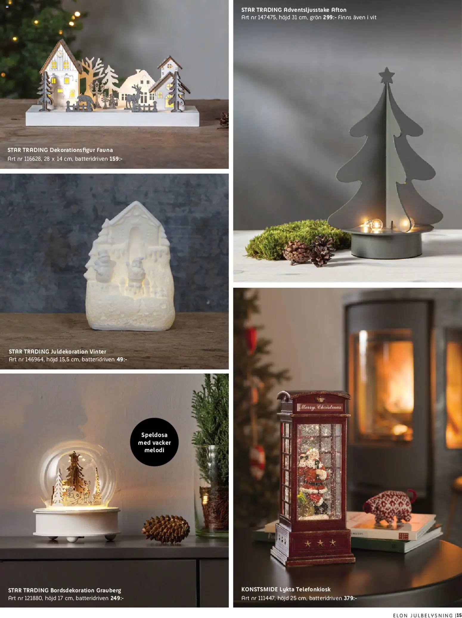 Elon reklamblad aktuell från 31.10.2025 | Sida: 15 | Produkter: Lykta