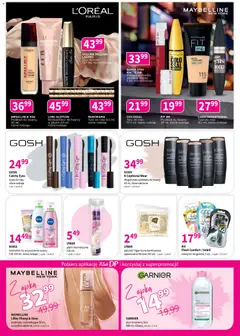 Pogląd oferty "Drogerie Polskie gazetka" - ważna od 10.04.2026 | Strona: 2 | Produkty: Pomadka, Rozświetlacz, Płatki, Podkład do twarzy