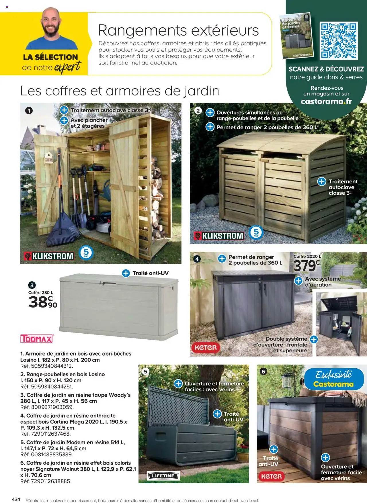 {H1} | Page: 434 | Produits: Poubelle, Armoire, Coffre de jardin, Modem
