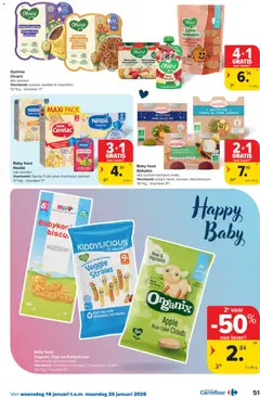 Carrefour folder week 3 - Voorbeeld van een folder van Carrefour, geldig van 14.01.2026 | Pagina: 51