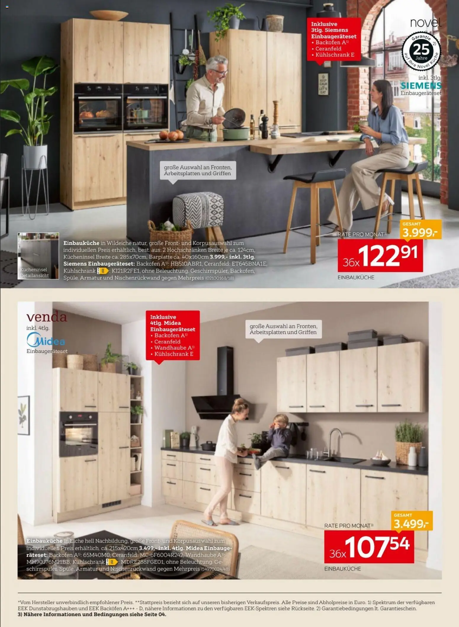 XXXLutz Einbaunküchen gültig ab 29.12.2025 | Seite: 2 | Produkte: Kühlschrank