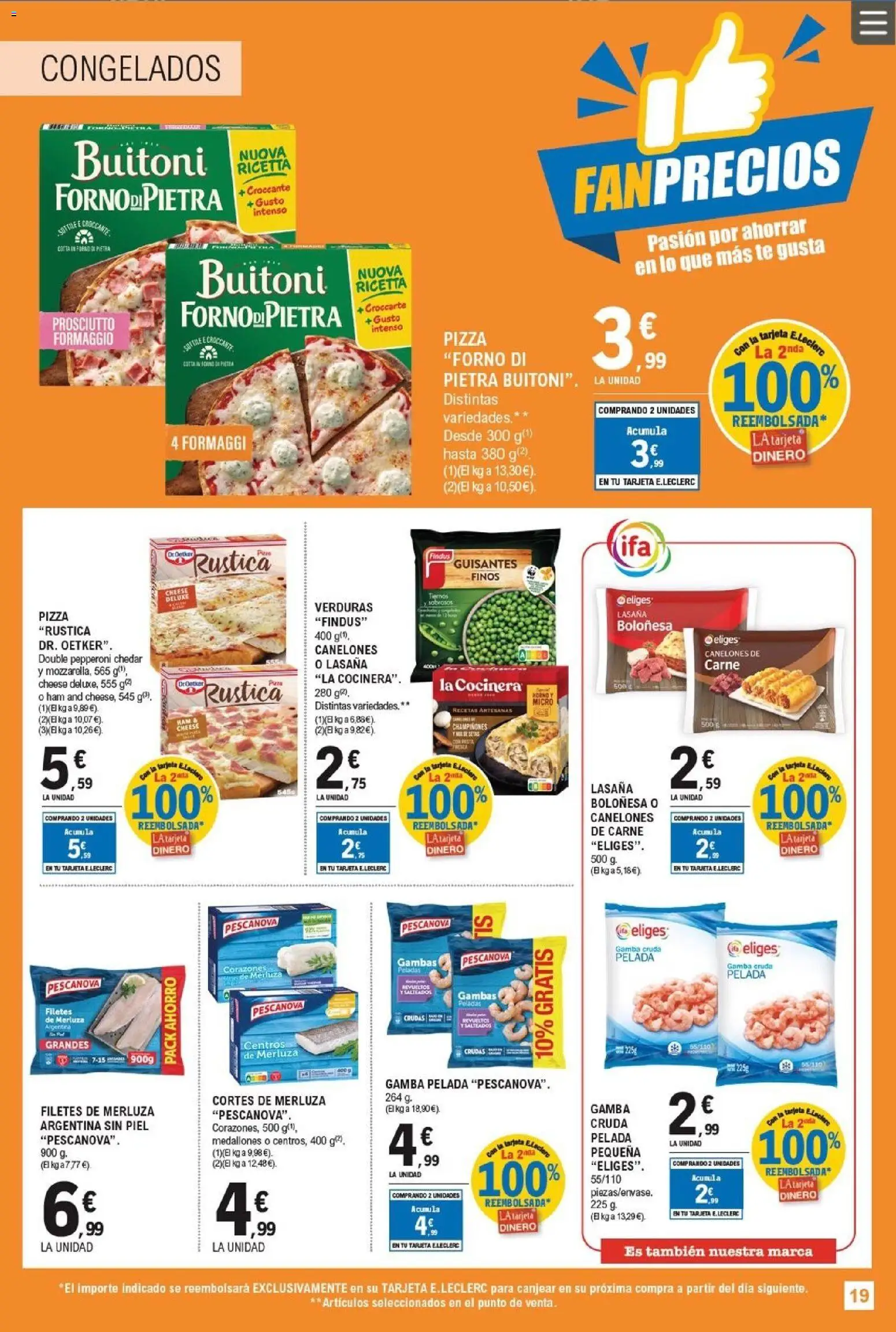E.Leclerc - Fan precios │ válido desde el 11.02.2026 | Página: 19